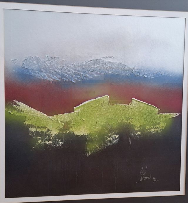 Cuadro abstracto moderno