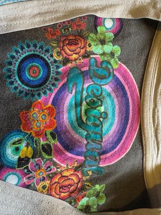 Camiseta Desigual Talla L Multicolor