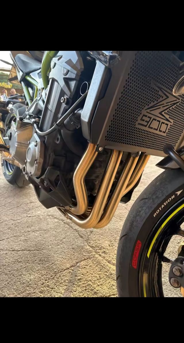 Colectores linea recta Kawasaki Z900 A2 2018-2024
