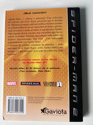 Los artículos del Daily Bugle (Spider-man 2)