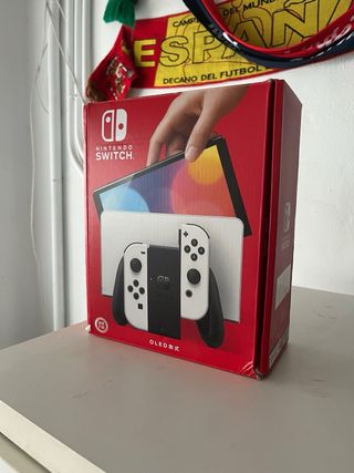 Nintendo Switch OLED mas juegos