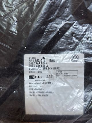 Alfombrillas VW Polo 6R Originales