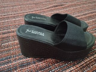 Sandalias AOERDA Mujer Negras