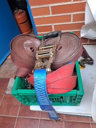 Vendo cinchas para atar carga