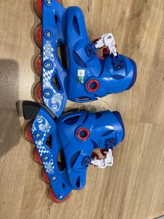 Patines infantiles Decathlon azules