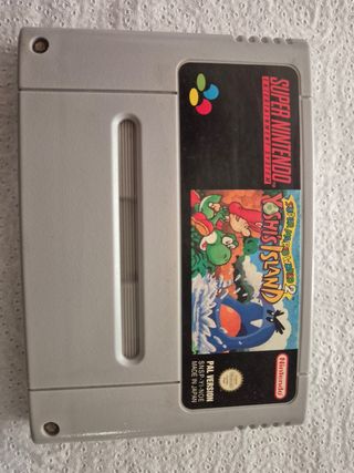 Super Mario World 2 Yoshi's Island SNES PAL