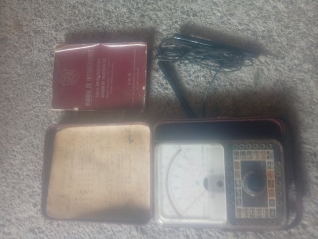 Tester Milano ICE 660 C,multímetro retro vintage