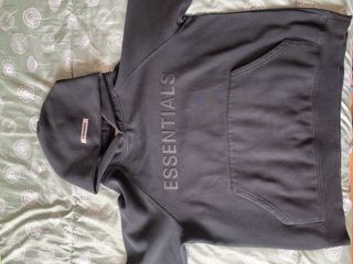 Sudadera ESSENTIALS Negra Talla S