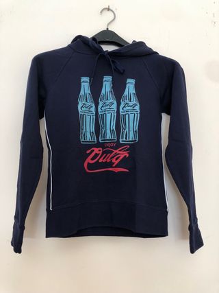 Felpa con cappuccio e stampa