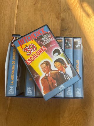 Colección VHS Hitchcock