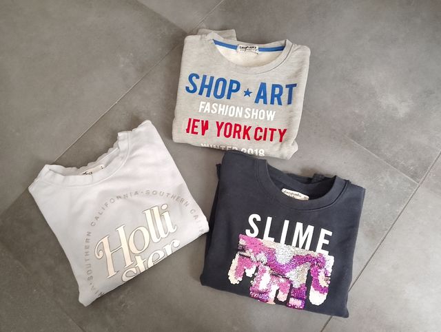 Set 3 Felpe Bambina 10 Anni