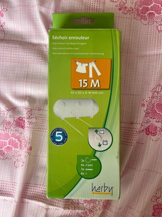 Herby Tendedero Retráctil 15M
