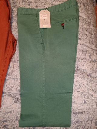 Pantalón de caballero verde