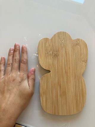 Tagliere piccolo cactus in legno