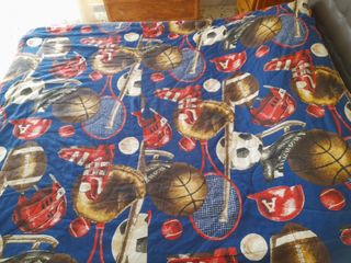 Plaid o Coperta per bambini con stampe sportive 