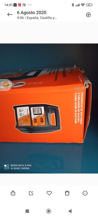 Cargador de Baterías Comutach
