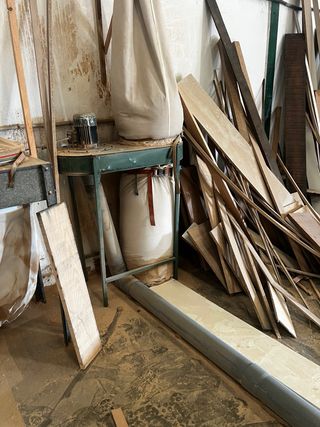 Máquina de carpintería industrial