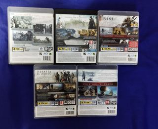 Pack 5 Juegos Assassin's Creed PS3
