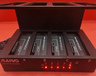 MAIWO Estación Acoplamiento HDD 4 Bahías SATA
