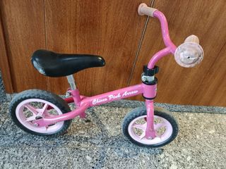 Bicicleta infantil rosa
