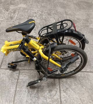 Bicicleta Plegable Moma Ricola Amarilla
