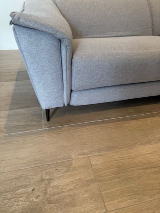Sofá Eléctrico 3 Plazas Gris