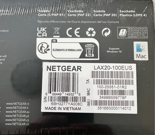 Netgear Nighthawk AX4 AX1800 4G LTE WiFi Router
