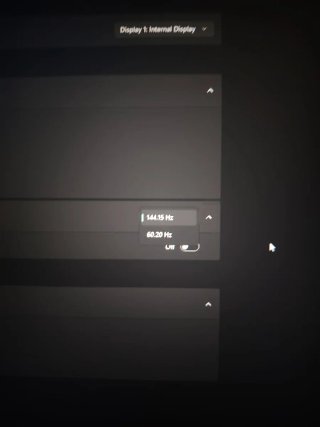 Gaming laptop
