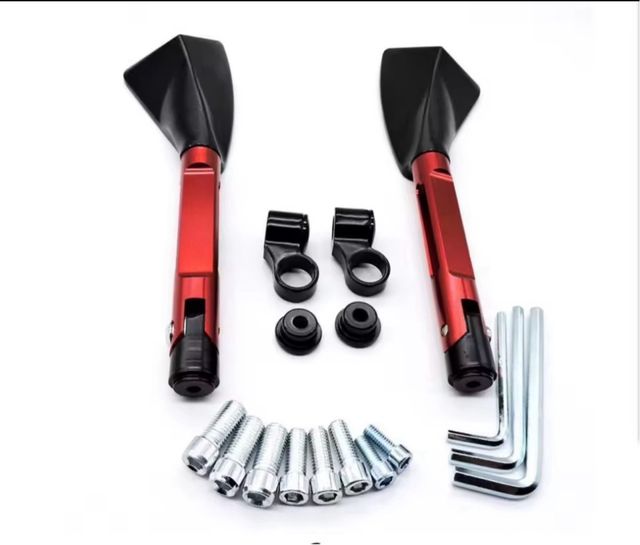 Espejos Retrovisores Moto 8mm/10mm UNIVERSALES