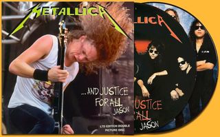Metallica 2xLP And Justice for all Jason solo 325u