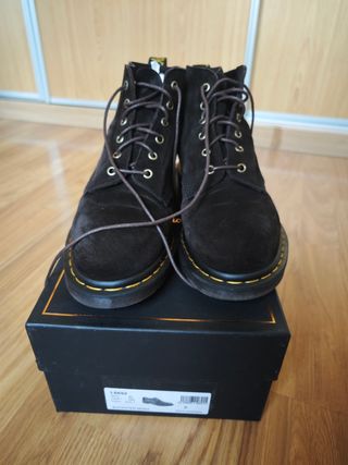 Botas Dr. Martens 101 Repello Suede Chocolate