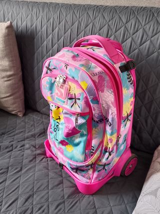 Mochila con ruedas infantil