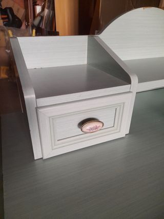 Scrivania per ragazzi verde frassinato con sedia