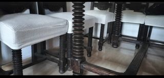 Conjunto Mesa y Sillas Siglo XIX