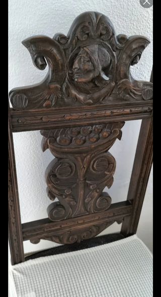 Conjunto Mesa y Sillas Siglo XIX