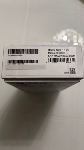 Redmi Note 14 5G 256GB Morado Sin Abrir