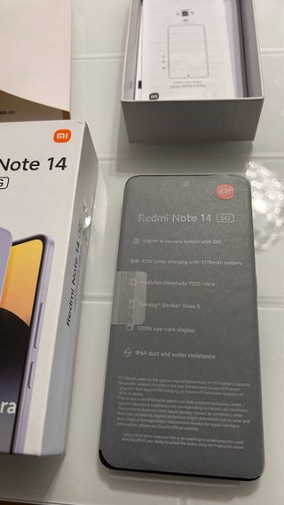 Redmi Note 14 5G 256GB Morado Sin Abrir