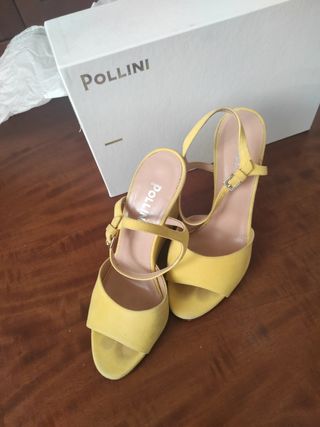 Sandali Pollini Gialli Tg. 38