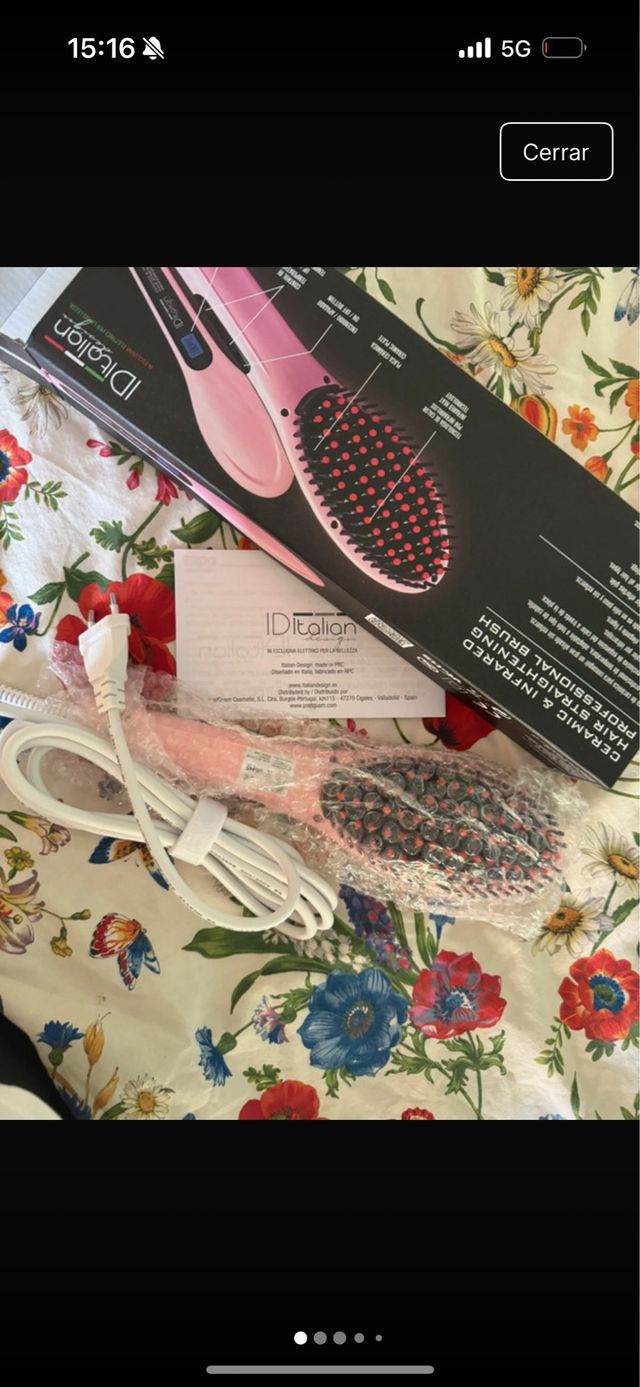 Cepillo Alisador Cerámica IDItalian Profesional