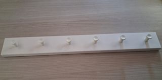 Appendiabiti Ikea bianco in legno