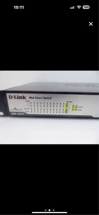 D-Link DGS-1224T – Switch 24 Puertos Gigabit 