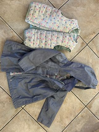 Giacca OBAIBI con smanicato floreale