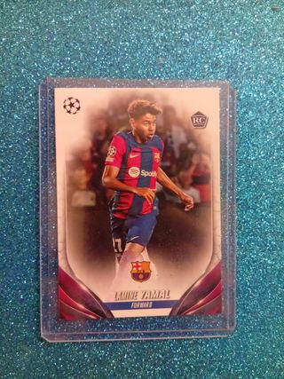 Cromo Lamine Yamal RC Forward Topps