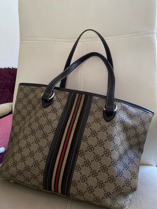 Bolso Grande Gucci Marrón, PRECIO NEGOCIABLE 
