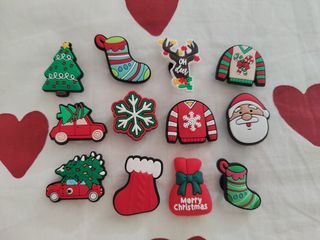 Pins Navideños para Crocs