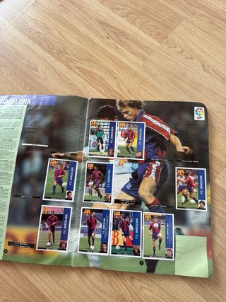 Álbum Cromos Liga 95-96 Panini