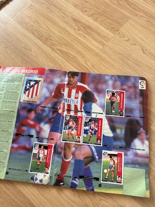 Álbum Cromos Liga 95-96 Panini