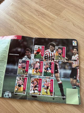 Álbum Cromos Liga 95-96 Panini