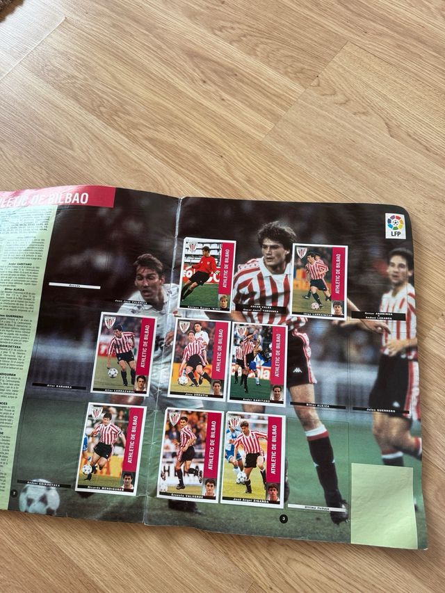 Álbum Cromos Liga 95-96 Panini
