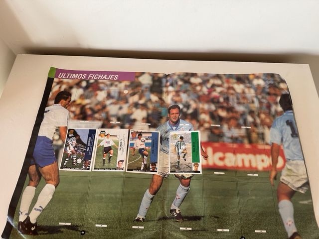 Álbum Cromos Liga 95-96 Panini